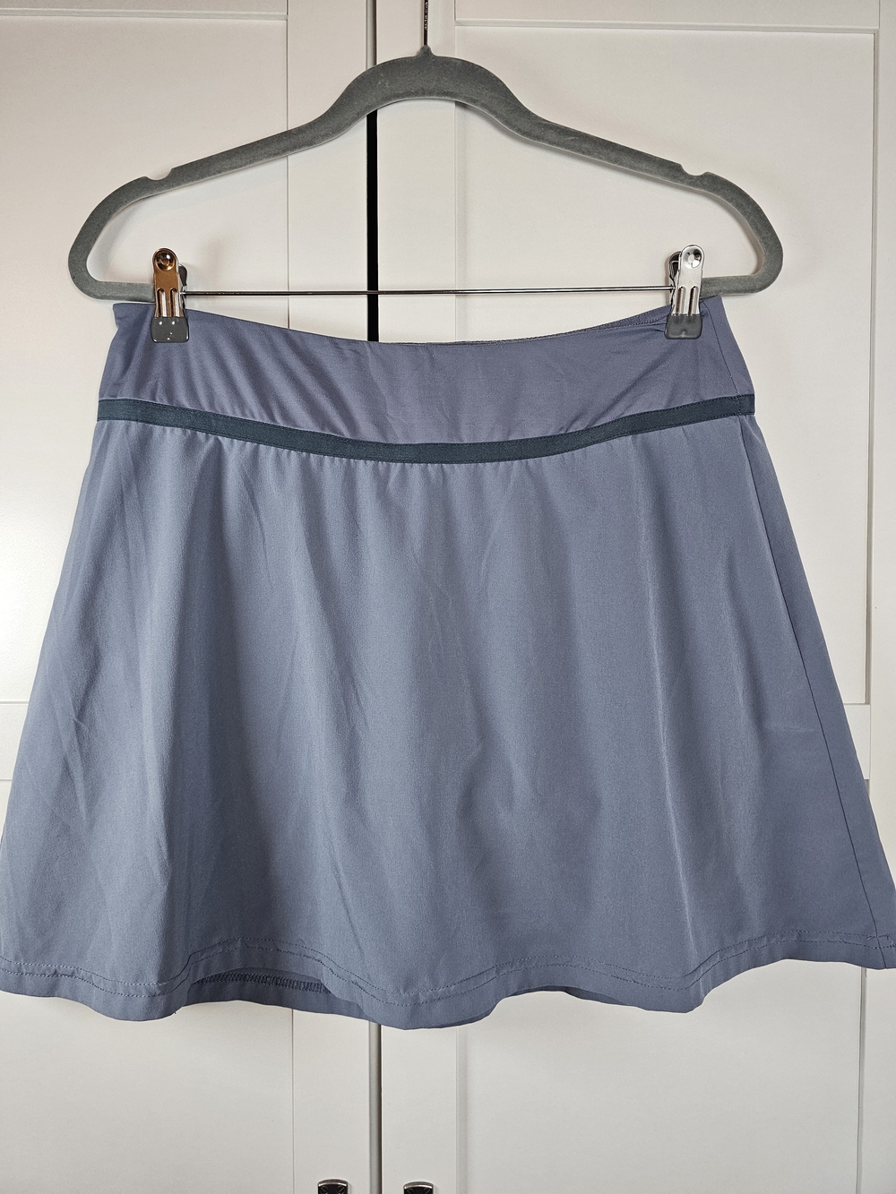 Title Nine Active Athletic Skort Shorts Slate Blue Grey Women’s Size M
